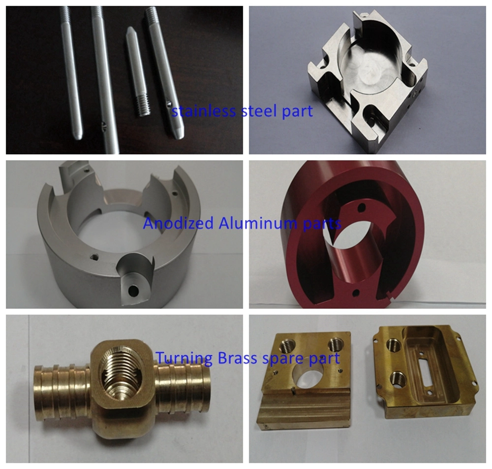 Customized Metal Spare Parts CNC Machining Turning Metal Works