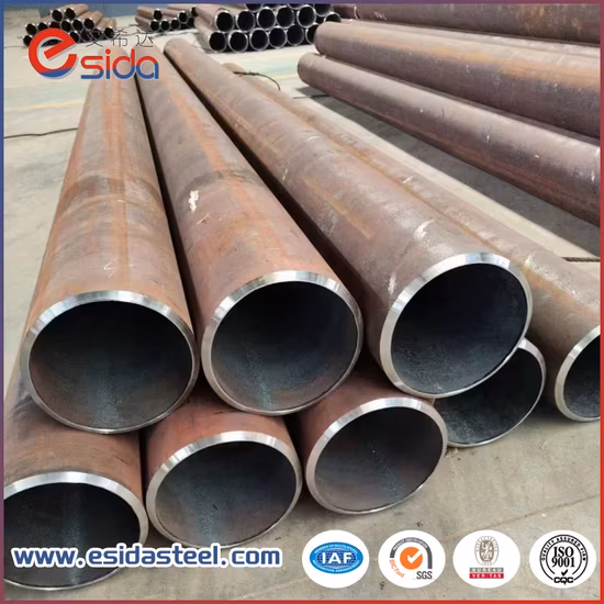 ASTM A36 A53 A192 Q235 Q235B 1045 4130 Sch40 10 мм 60 мм горячекатаная сварная или бесшовная прямоугольная круглая труба из углеродистой стали для строительства нефте- и газопроводов
